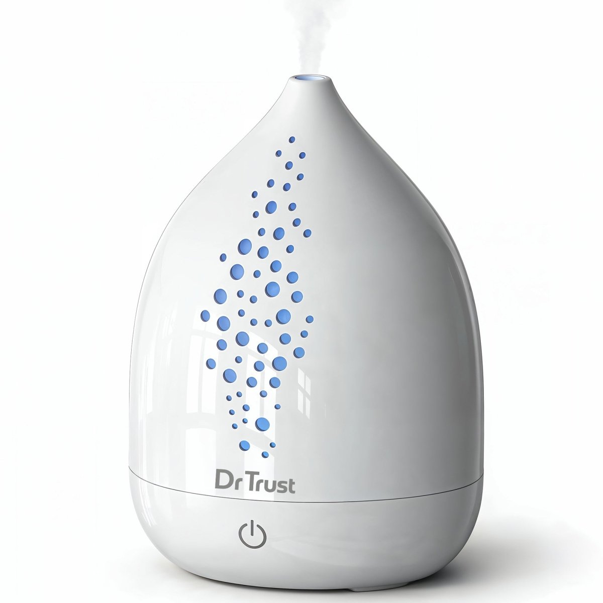 Dr Trust USA 911 Halomist Aroma Diffuser Ultrasonic Essential Oil Cool Mist Humidifier with 5 Colour Ambient LED Light, 200mL Water Tank, Aromatherapy Diffuser for Bedroom, Home, Office & Yoga