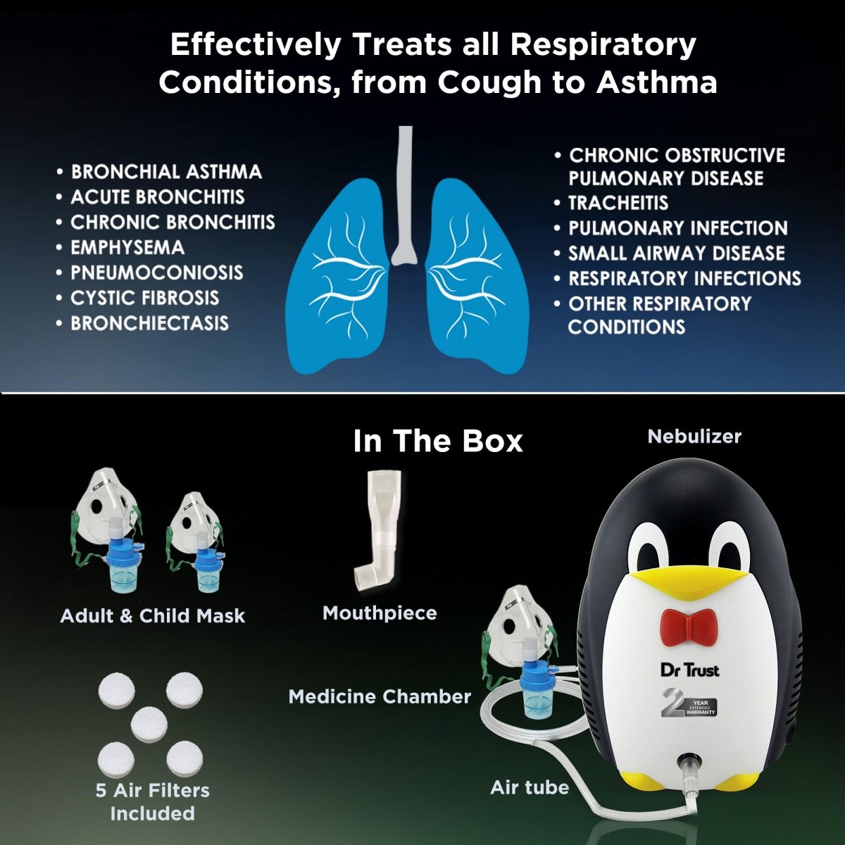 Dr Trust USA Junior Child Friendly Nebulizer 403