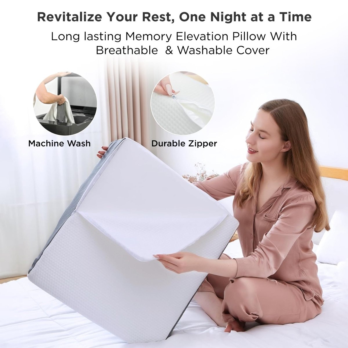 Dr Trust USA Leg Elevation Wedge Pillow 363