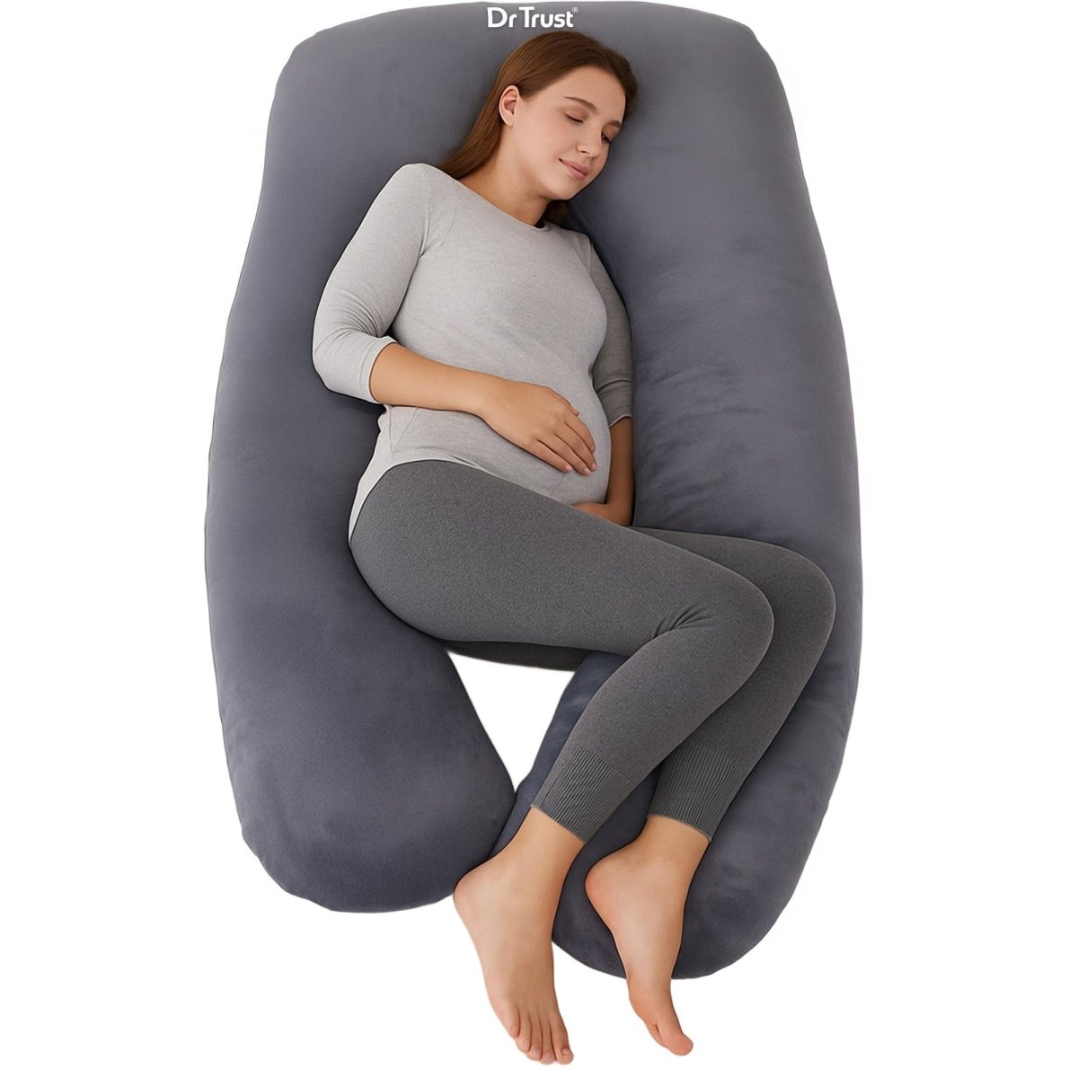 Dr Trust USA U Shape Pregnancy Pillow 3214