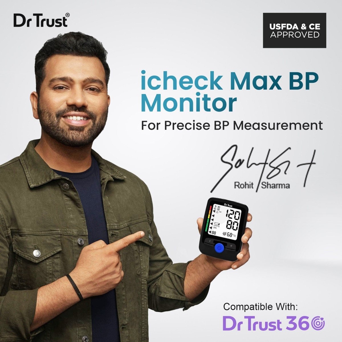 Dr Trust USA Arm BP Monitor 120