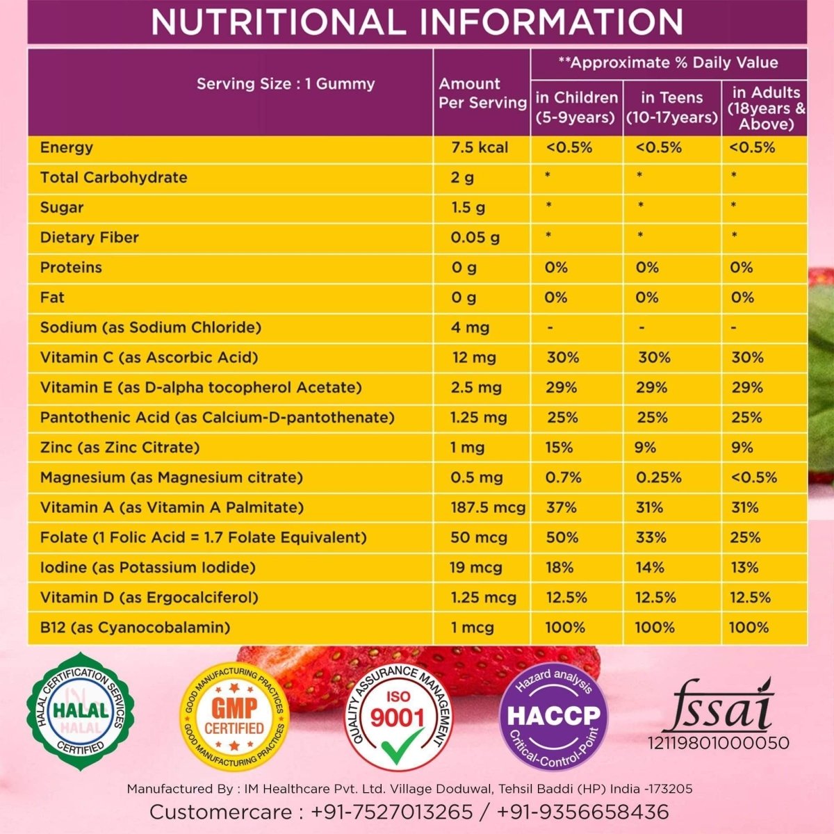 Dr Trust USA Multivitamin Gummies for Kids 711