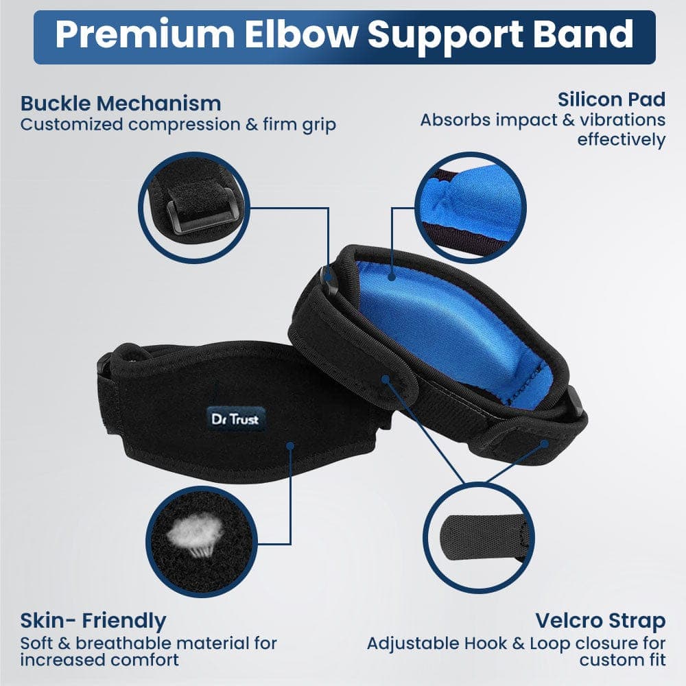 Dr Trust USA Tennis Elbow Support 333