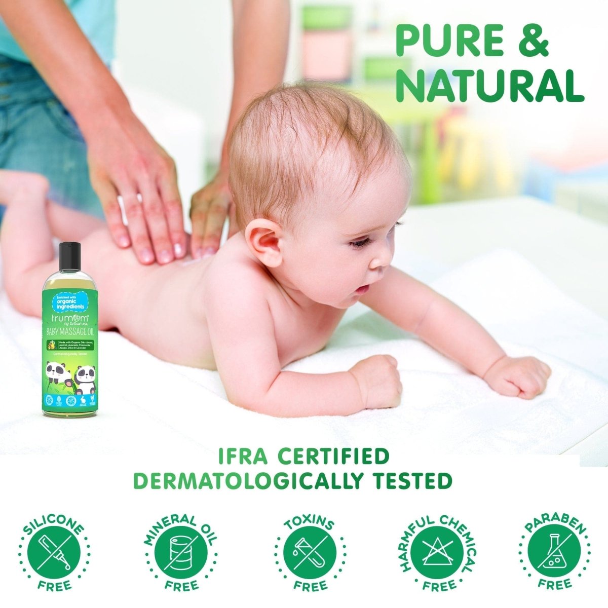 Trumom USA ORGANIC Massage Oil 2016 (100 ml)