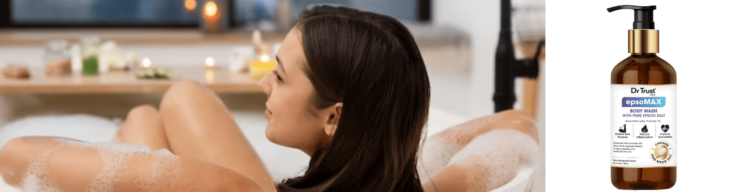 Dr Trust Epsomax Body Wash: Your Soothing Solution For Pain Management After A Busy Day - Dr Trust