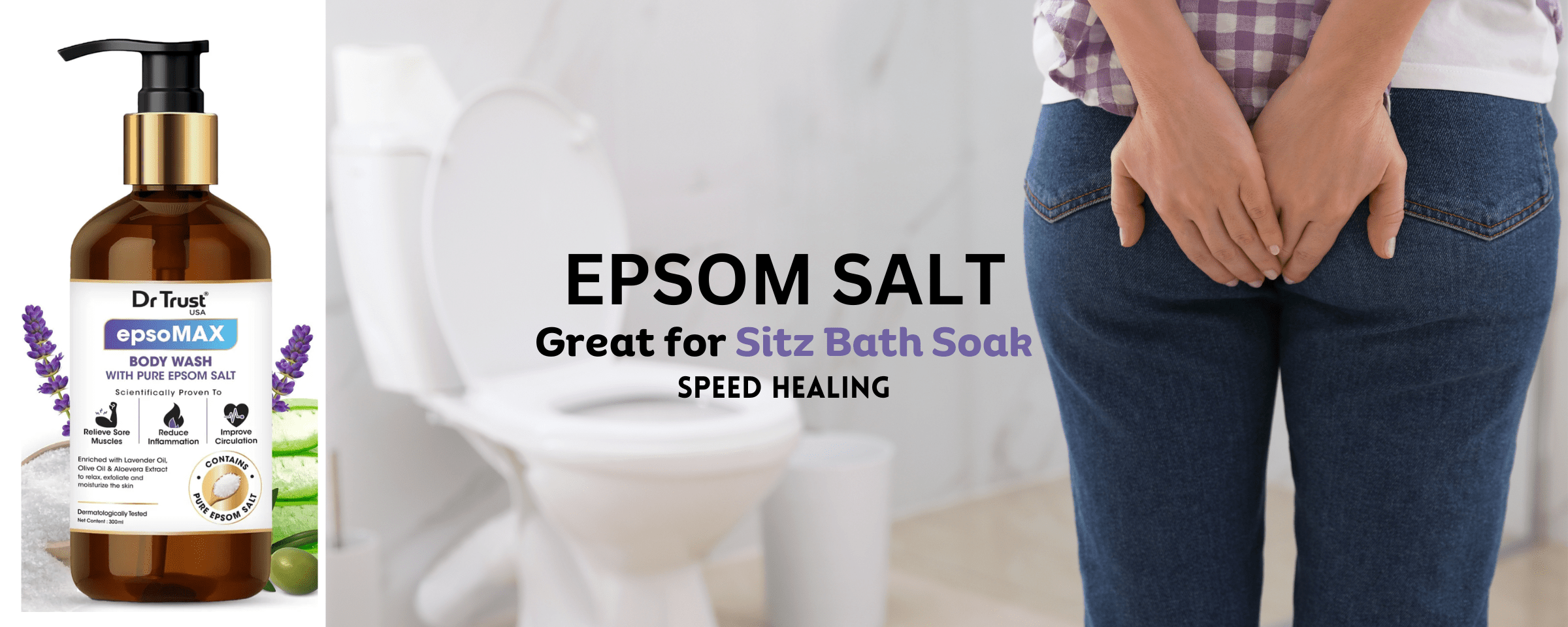 Epsom Salt Use For Sitz Bath: How To Put In It For Ultimate Healing - Dr Trust