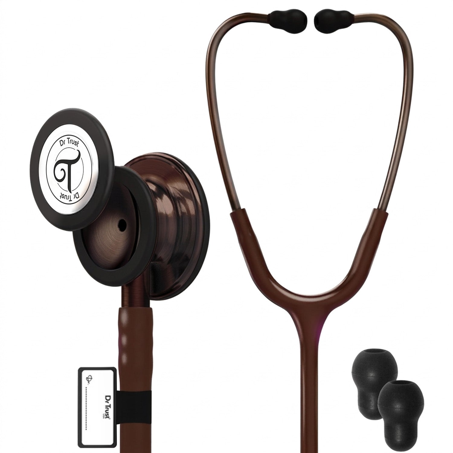 Dr Trust USA Gold Standard® III Stethoscope 136 – MochaGold