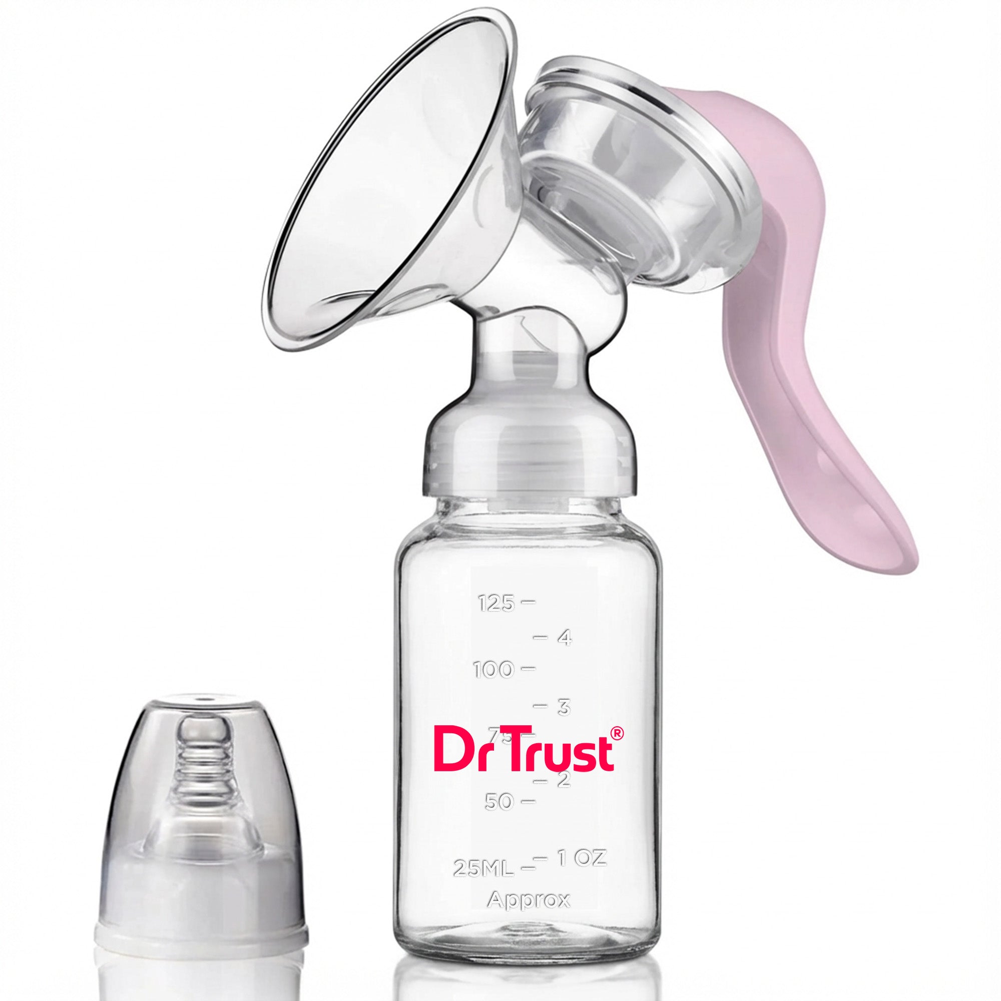 Dr Trust USA Manual Breast Pump 6005 (Pink)