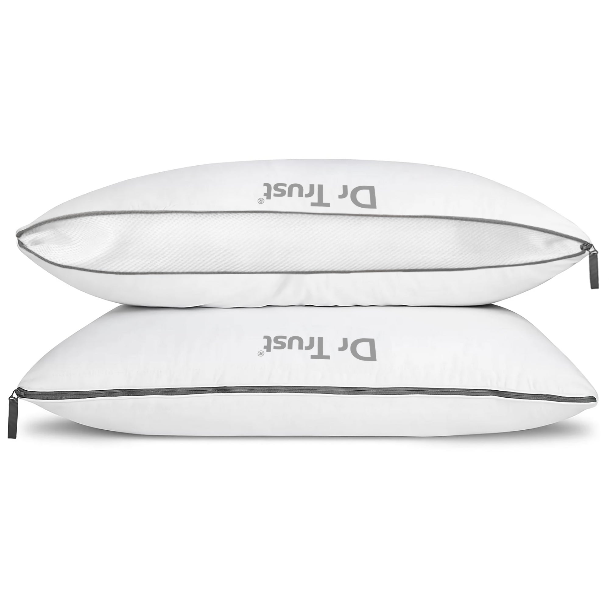 Dr Trust USA Luxurious Microfibre Cloud Sleeping Pillow 367 (White)