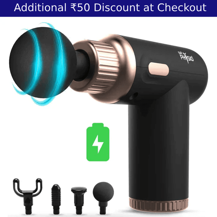 Dr Physio Dynamo Rechargeable Gun Massager 1034