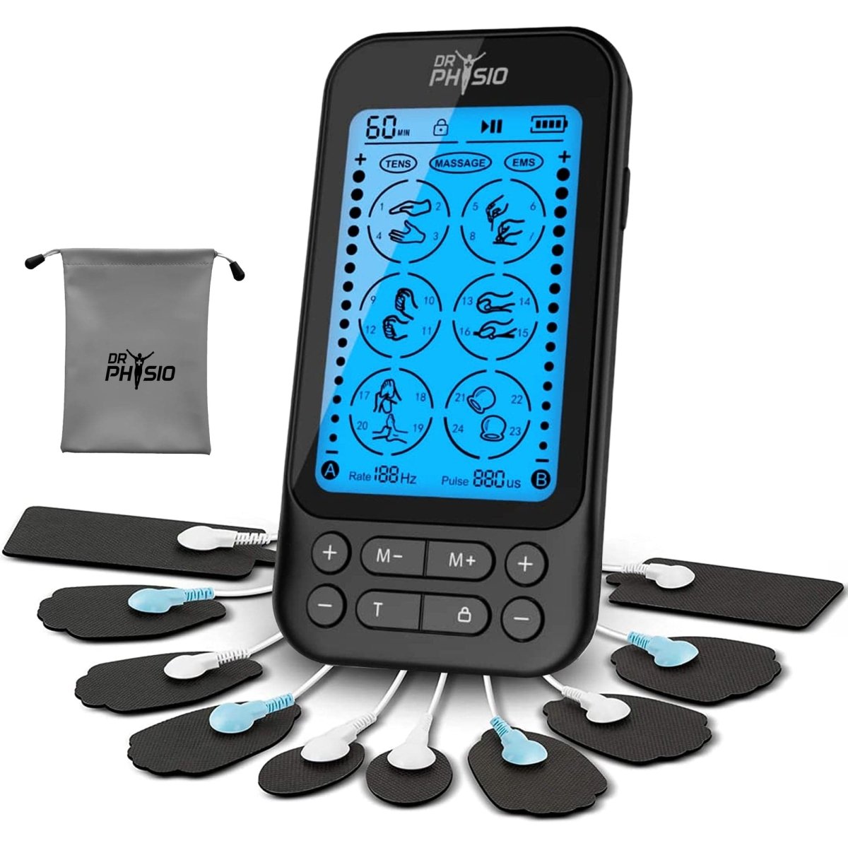 Dr Physio USA TENStar Antares Massage Machine TENS/EMS 1050