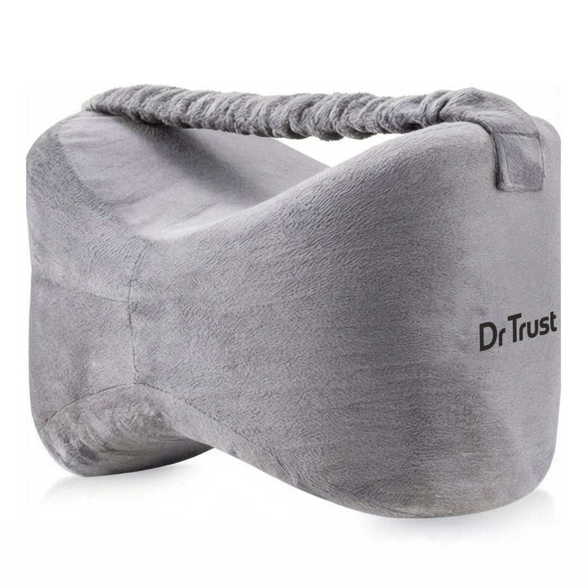 Dr Trust USA 3202 Orthopaedic Knee Pillow for Side Sleepers, Spine Alignment, Back, Hip & Pregnancy Pain Relief, Memory Foam Support for Pain - Free Sleep