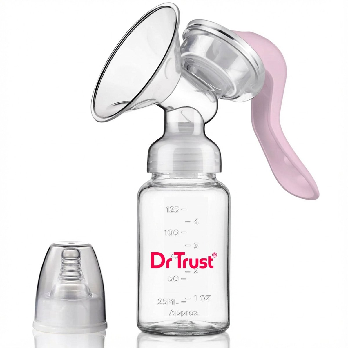 Dr Trust USA Manual Breast Pump 6005 (Pink)