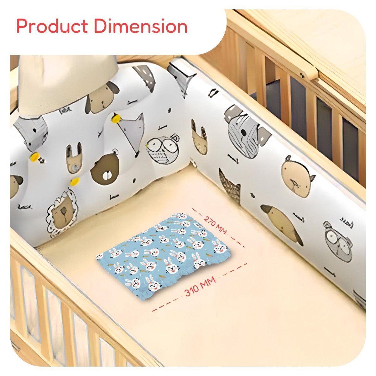 Dr Trust USA TRUBABY Mustard Seed Baby Head Shaping Pillow 380