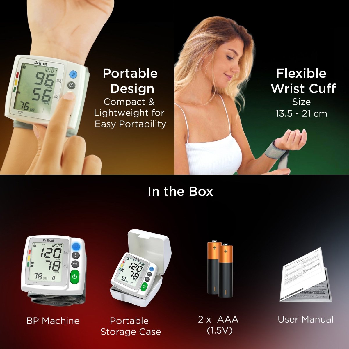 Dr Trust USA Wrist BP 109