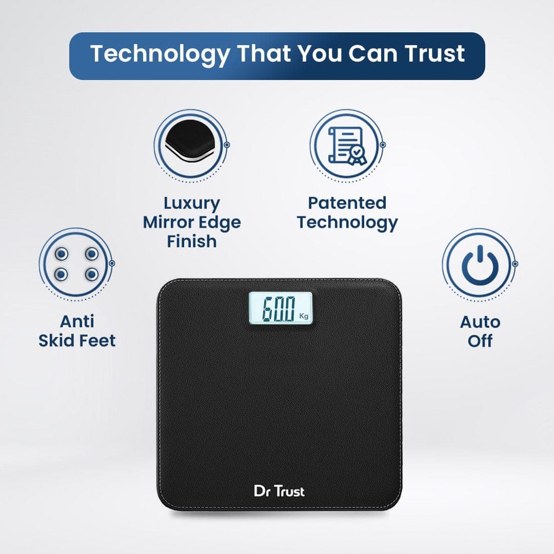 Dr Trust USA ABS Leather Personal Scale 506