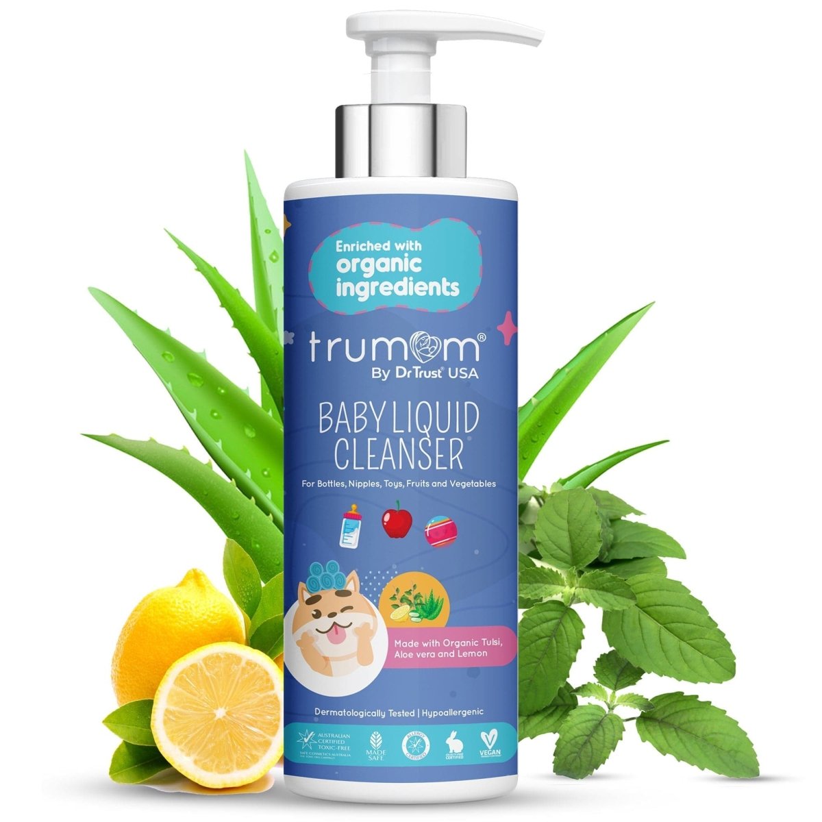Trumom USA ORGANIC Baby Bottle Cleaner Liquid 2012 (500 ml)